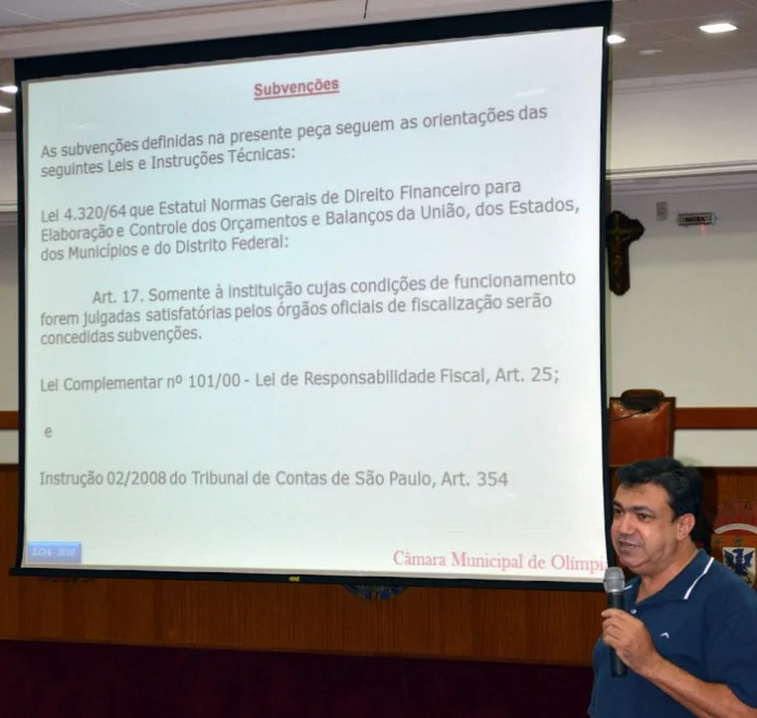 Or&ccedil;amento de Ol&iacute;mpia para o ano que vem passa dos R$ 203 milh&otilde;es, com evolu&ccedil;&atilde;o de quase 9%