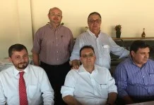 OAB e Sílvio Salata recepcionam secretário-executivo da Ordem e advogados da região