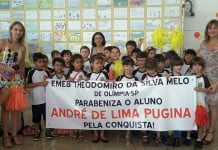 Aluno e professora da EMEB Silva Melo s&atilde;o premiados no Concurso da TV Tem