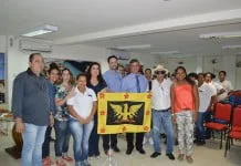 Coordenador da Secretaria de Emprego veio conhecer o PAT, Thermas, Tuti e Royal