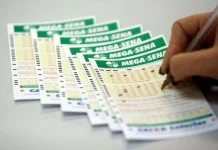 Mega-Sena poderá pagar R$ 55 milhões na quarta-feira