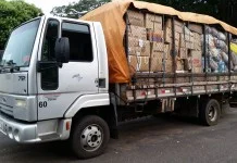 Severínia envia nesta manhã 7 toneladas de doações para Mariana (MG)