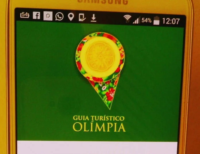 Turismo de Olímpia já está em aplicativo para Android e, em breve, para IOS