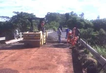 Começam as obras da ponte na Vicinal Natal Breda