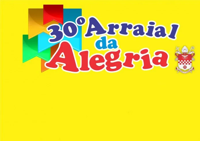 Diocese confirma 30º Arraial da Alegria de 3 a 5 de junho