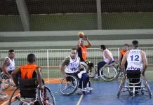 DOA disputa partida acirrada com equipe do Clube dos Paraplégicos