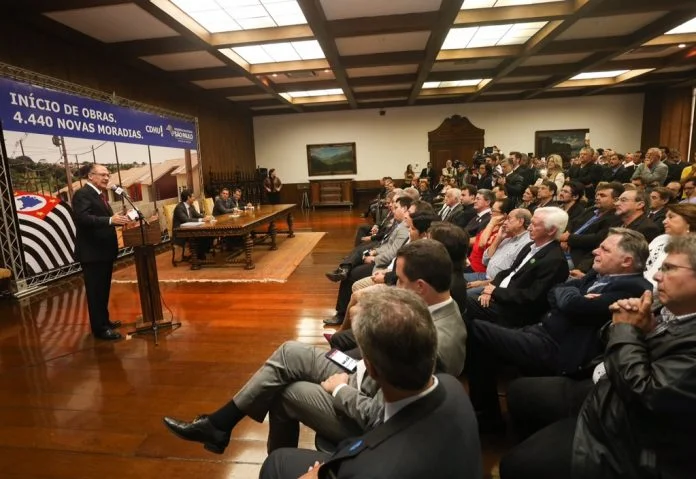 Alckmin construirá 4,4  mil casas em 39 cidades, exceto Olímpia 