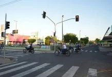 Centro da cidade ganha mais um conjunto de semáforos