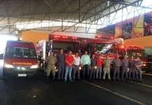 Geninho receberá mais uma Unidade de Resgate e o título de Bombeiro Honorário