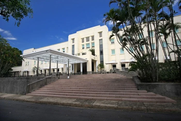 Fachada do Grande Hotel São Pedro Fachada do Grande Hotel São Pedro