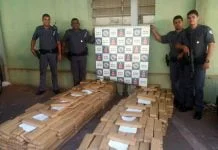 PM prende dois com uma tonelada de maconha na SP-425