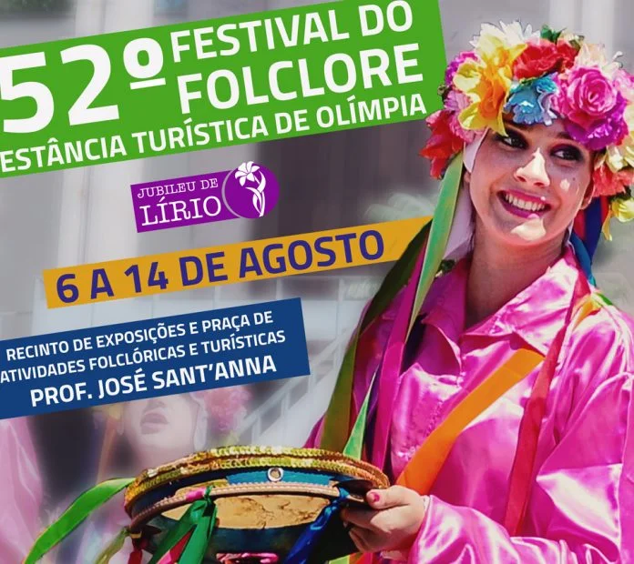 É hoje a abertura do 52º Festival de Folclore de Olímpia