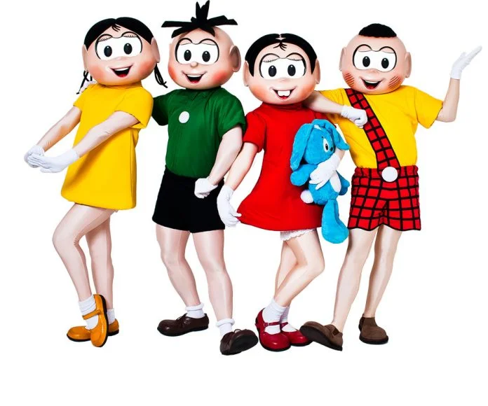 Turma da Mônica ao vivo neste sábado no Riopreto Shopping