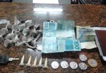 Rafinha é preso no tráfico com 39 gramas de drogas no Santa Ifigênia
