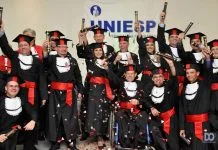 Emoção na diplomação da 1ª Turma do Curso de Direito de Olímpia Faer/Uniesp