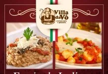 Festival Italiano no Villa da Vó nesta sexta-feira
