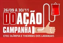 Etec e Thermas Social lançam campanha de doação de sangue