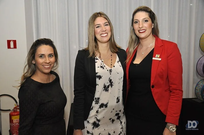 Keli Silva, gerente de MK do Iguatemi (E), com gerente de Marketing da Hyatt Place Marianela Pasquadibisceglie, e gerente geral Rio Preto Sarah Levorato Keli Silva, gerente de MK do Iguatemi (E), com gerente de Marketing da Hyatt Place Marianela Pasquadibisceglie, e gerente geral Rio Preto Sarah Levorato