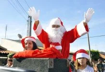 Papai Noel abre temporada de Natal no Tuti Resort com Mickey, Minie e Personagens, sábado 