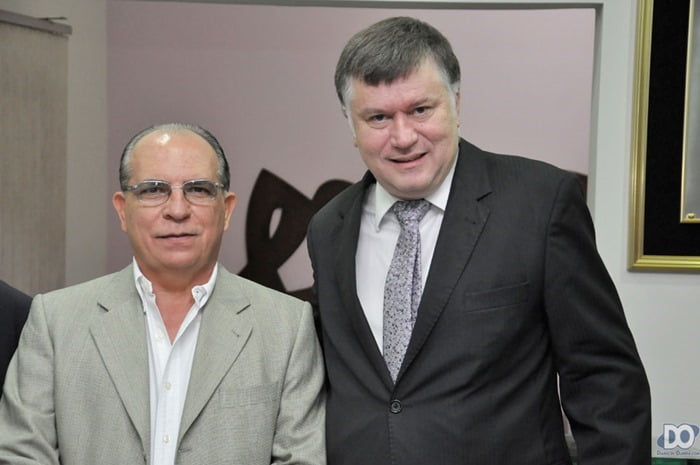 Marcos da Costa com prefeito eleito Fernando Cunha