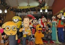 Abertura de Natal no Tuti encanta crianças e adultos com Noel, personagens, ‘food truck’ e show