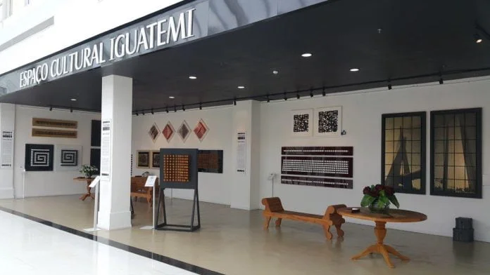 Newton Malvezzi apresenta sua arte geométrica no Iguatemi