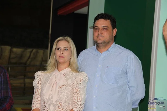Prefeito Geninho Zuliani com Ana Cláudia