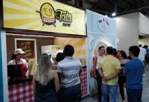 Tata Cone, a batata crocante com opções de molhos no Olímpia Open Mall