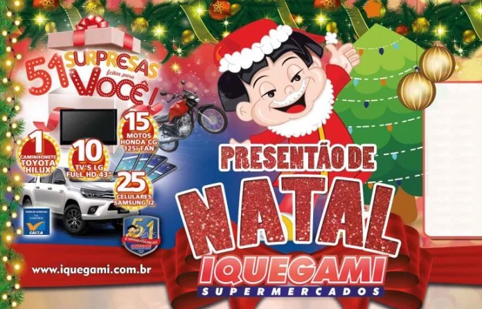 Iquegami Supermercados prepara “Presentão de Natal” com variedade e promoções