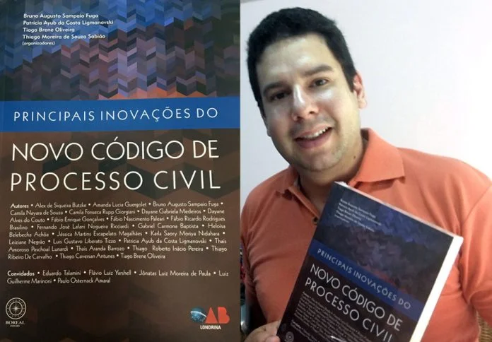 Mestre em Direito olimpiense é co-autor de livro sobre inovações do Código de Processo Civil