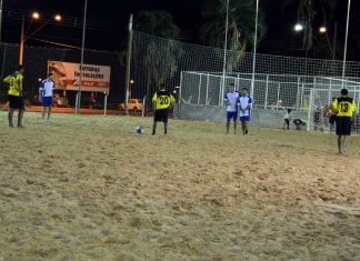 Dezesseis times disputarão as eliminatórias do futebol de areia