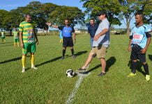 Três jogos marcaram a abertura do Campeonato de Futebol Amador