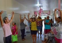 Pacientes da Saúde Mental praticam atividades de relaxamento