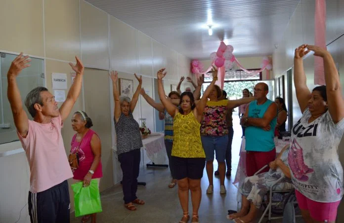 Pacientes da Saúde Mental praticam atividades de relaxamento