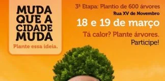 Tá com calor? Rio Preto ganha 600 mudas em ação comunitária, sábado