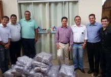 Sincor doa cobertores para o Lar São Francisco, de Severínia