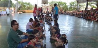 Escola Santo Seno realiza gincana do Dia da Família
