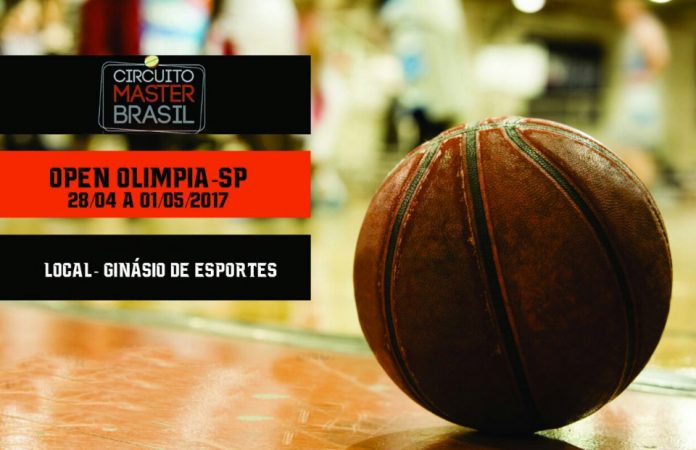 Open Master de Basquete reunirá 20 equipes no Ginásio de Esportes