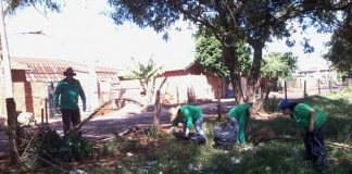 Terrenos e ruas de Ribeiro dos Santos recebem mutirão de limpeza