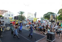 Circuito Sesc de Artes atrai centenas de olimpienses e turistas na Praça