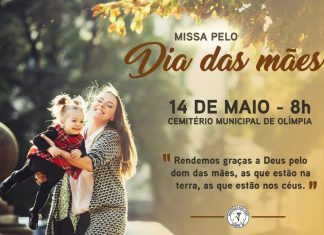 Missa pelo Dia das Mães no Cemitério São José, domingo cedo