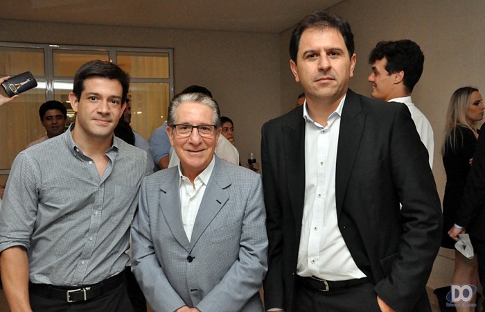 Alexandre Mangabeira (Rodobens), Odair Senra (Brio Investimentos) e Carlos Bianconi (Rodobens)