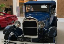 Exposição apresenta relíquias do automobilismo mundial no Iguatemi Rio Preto