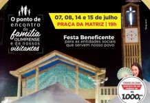 Tudo pronto para a 14ª Festa do Padroeiro de São João Batista