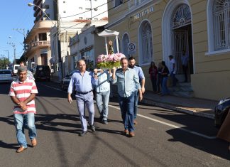 Olímpia recebe Imagem Peregrina de Nossa Senhora Aparecida