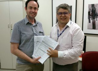 ACIO entrega 90 fichas de alunos para cursos profissionalizantes no SENAC