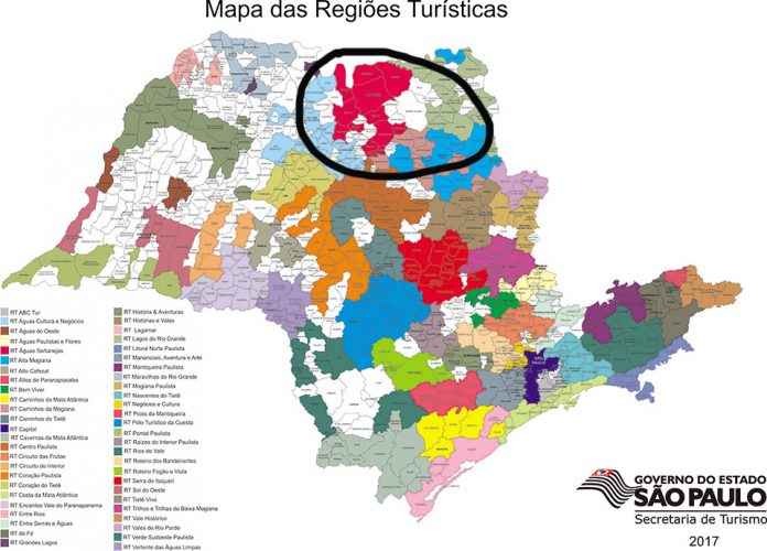 Mapa do Turismo destaca Olímpia como destino para brasileiros e estrangeiros