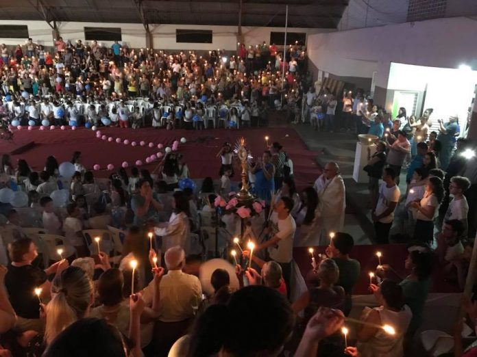 Católicos de Severínia reverenciam a Padroeira e os 300 anos de sua aparição