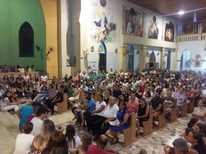 Missa em Ação de Graças pelos Professores na Paróquia Nossa Senhora Aparecida