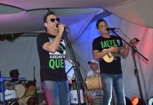 Vavá e Marcio no “Esquenta de Natal” do Royal Thermas Resort